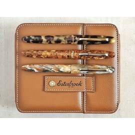 Portapenne Esterbrook British Tan Nook - 6 posti