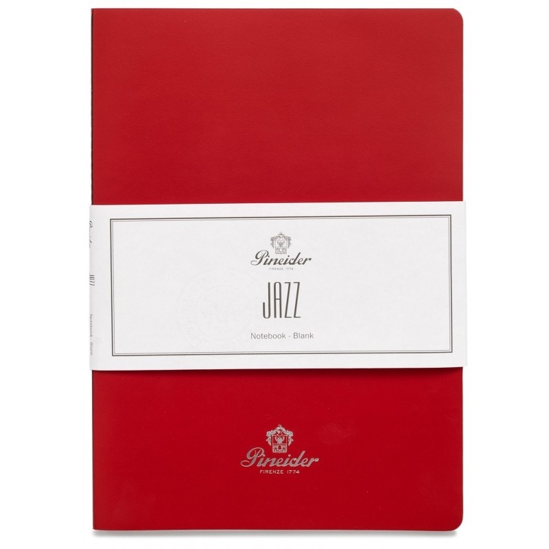 Quaderno Pineider Jazz Rosso 14,5x21 cm CQR10QUL01R107