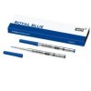 Refill penna a sfera Montblanc blu M 116213 confezione contenente 2 refill