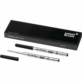 Refill penna a sfera Montblanc nero B 116191 confezione contenente 2 refill