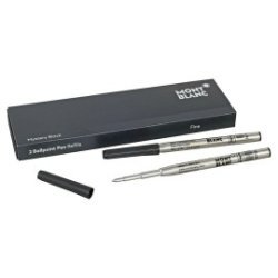 Refill penna a sfera Montblanc nero F 116189 confezione contenente 2 refill