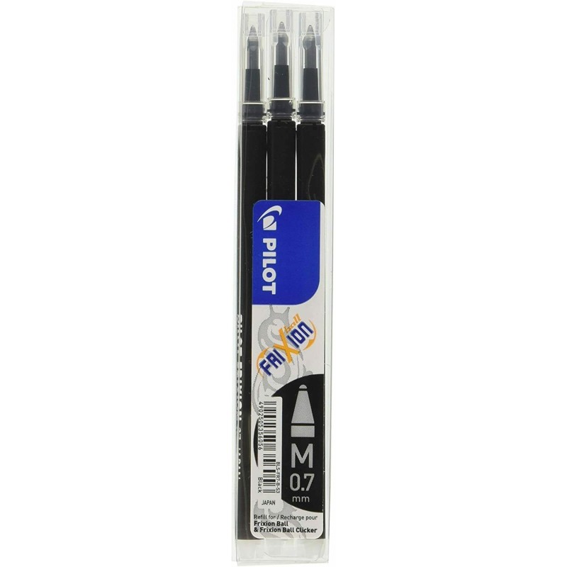 Pilot Frixion Set 3 Refills Black 0.7 M 006656