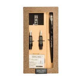 Set calligrafico Online 10016 3 pennini e cartucce