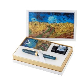 Penna stilografica Visconti Van Gogh Wheatfield with Crows Pennino F (A10) KIT