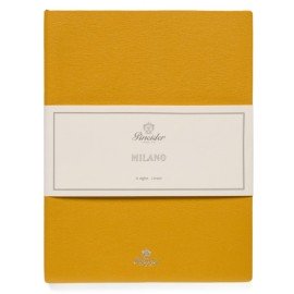 Pineider Lined Notes Milano Large Yellow 19x25 cm