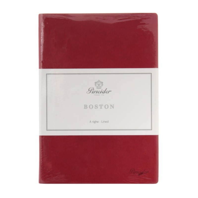 Pineider Notes Boston Large 19x25 cm Corsa Red 099105 369