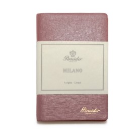 Pineider Lined Notes Milano small 9X14 cm Lilac - CNS1S099106376