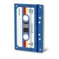 Stifflex notebook Music cassette blue tape 9x14