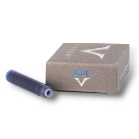Visconti Fountain pen Ink Cartridges blue 10 pieces for box