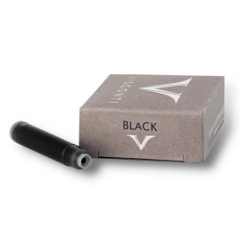 Visconti Fountain pen Ink Cartridges black10 pieces for box  KR-CART-02