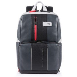 Piquadro Backpack grey/black CA3214UB00/GRN