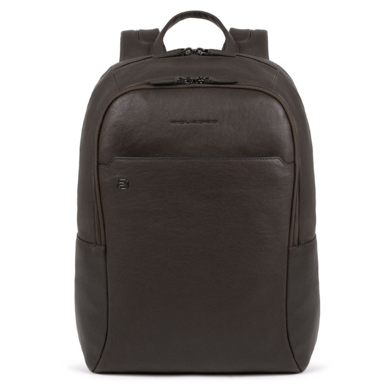 Piquadro Big size, computer 15,6" and ipad® Backpack Dark Brown CA4762B3/TM