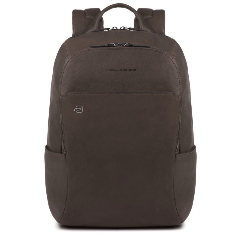 Piquadro Backpack Dark Brown Black Square CA3214B3/TM