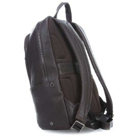 Piquadro Backpack Dark Brown Black Square CA3214B3/TM