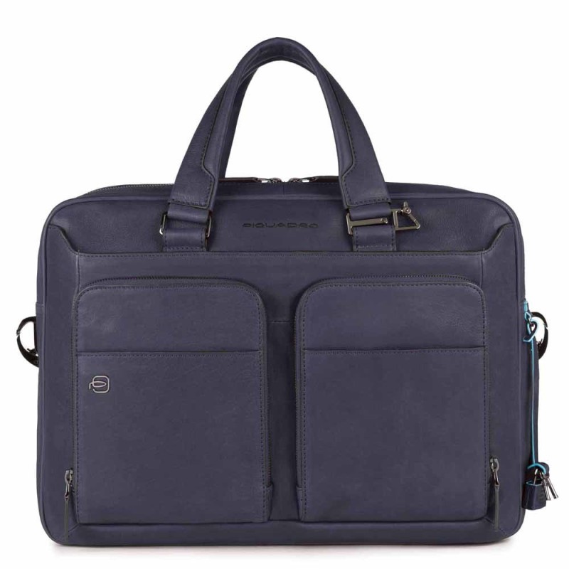 Piquadro Slim Computer Briefcase CA2849B3/BLU4