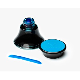 Visconti Glass Inkwell Turquoise 50ml