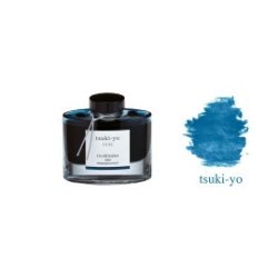 Inchiostro Pilot Iroshizuku Blue Tsuki-yo 50ml