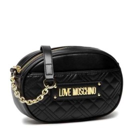 Love Moschino Quilted Shoulder Bag Black