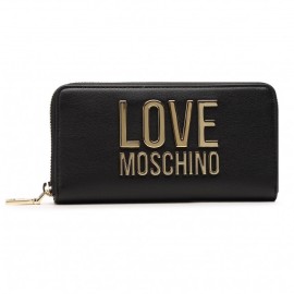 Love Moschino portafoglio donna trapuntato con cuori nero JC5632PP0CKG0000