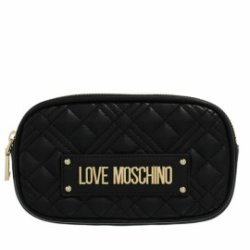 Love Moschino Zip Around Wallet Black