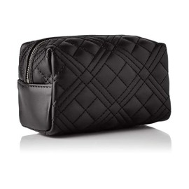 Love Moschino Quilted Beauty Bag Black