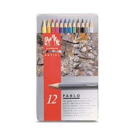 Caran d'Ache Matite Colorate PABLO 12 colori