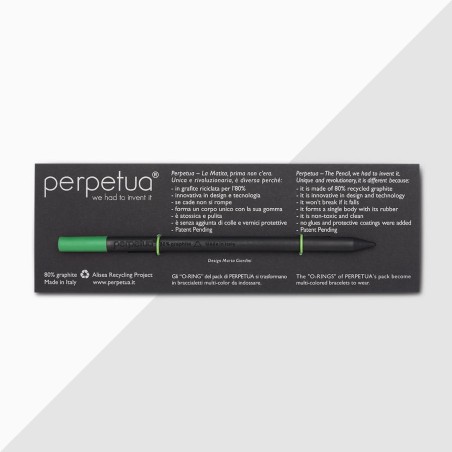 Perpetua The Pencil Classic green flag PPT001VE