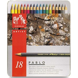 Caran d'Ache Matite Colorate PABLO Aquarelle 12 colori