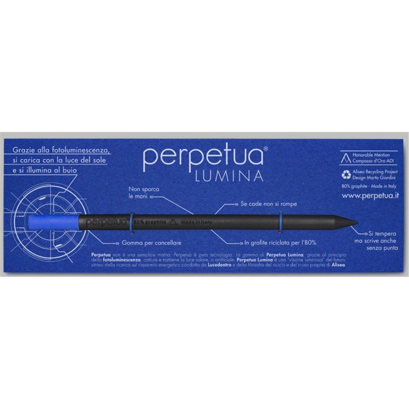 Perpetua The Pencil - Lumina Blu