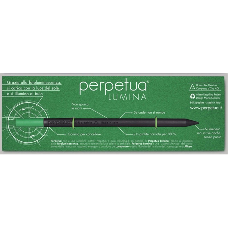 Perpetua The Pencil - Lumina Green