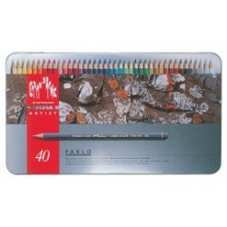 Caran d'Ache Matite Colorate PABLO 40 colori