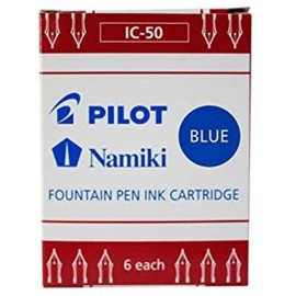 Pilot Fountain pen Ink Cartridges Blue - 6 each