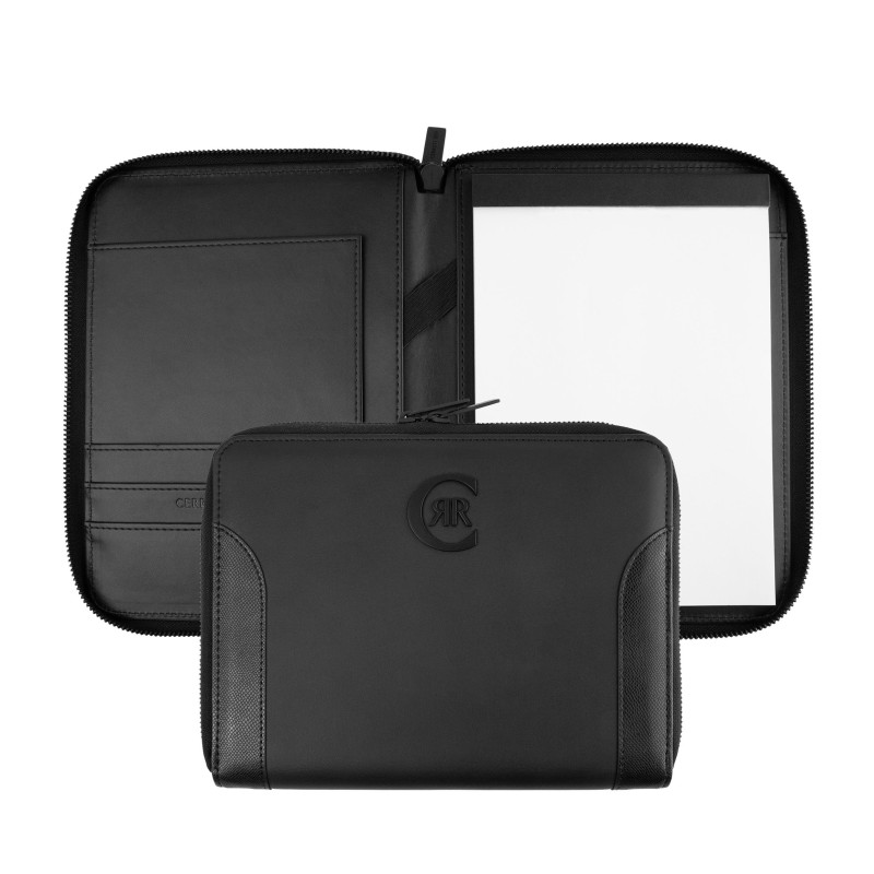 Cerruti 1881 black A5 clipboard Forbes Line NTM132A