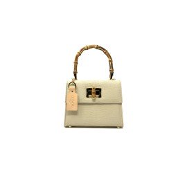 Clamori Candy Medium Classic women bag - cocco red