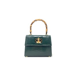 Borsa da donna Clamori Candy Medium Classic - Dark Green C