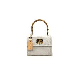 Borsa da donna Clamori Candy Medium Limited - White Pearl Q