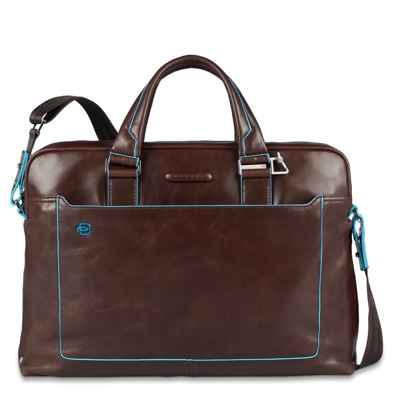 Piquadro Computer Portfolio Briefcase with iPad compartment umbrella and bottle pocket CA3335B2/MO