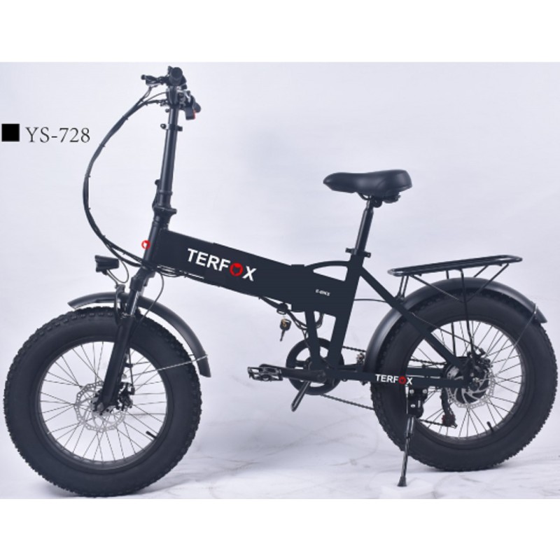 Ebike Fat Terfox F0320F black bici elettrica