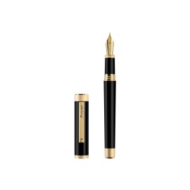 Penna stilografica Montegrappa Zero IP Oro giallo - Pennino in acciaio F