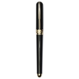 Penna stilografica Pineider Avatar De Luxe Gold Graphene Black F