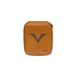 Portapenne Visconti 6 posti Cognac