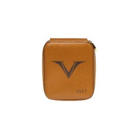 Portapenne Visconti 6 posti Cognac