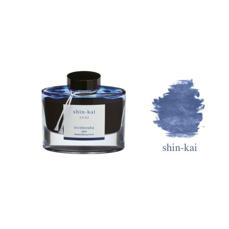 Inchiostro Pilot Iroshizuku Blue Shin-Kai 50 ml