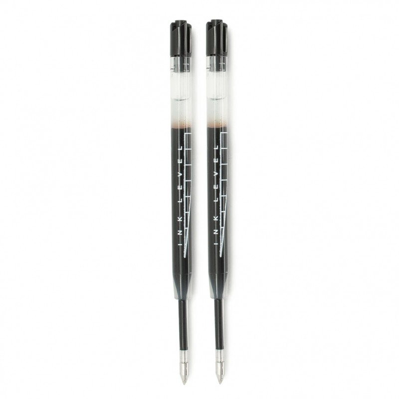 Refill Ballpoint Pineider Demo Black Medium - Pack 2