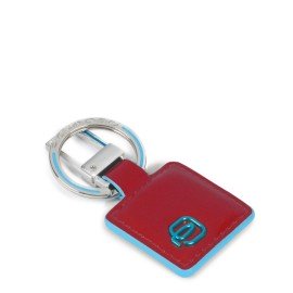 带红色 Piquadro 皮革嵌件的钥匙圈 PC3757B2/R