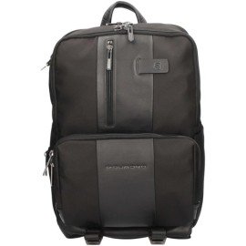 Piquadro Modular computer 15,6" and iPad® Backpack Brief 2 Black CA5939BR2MD/N