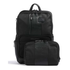 Piquadro Modular computer 15,6" and iPad® Backpack Brief 2 Black CA5939BR2MD/N