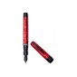 Penna stilografica Pineider LGB Rock Black Red FP F