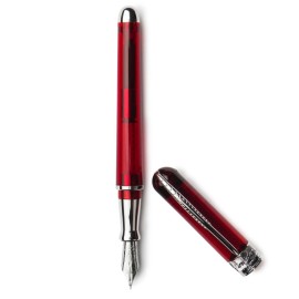 Pineider Avatar UR Demo Metal Wine Red Fountain pen - Medium Nib