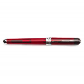 Pineider Avatar UR Demo Metal Wine Red Fountain pen - Medium Nib